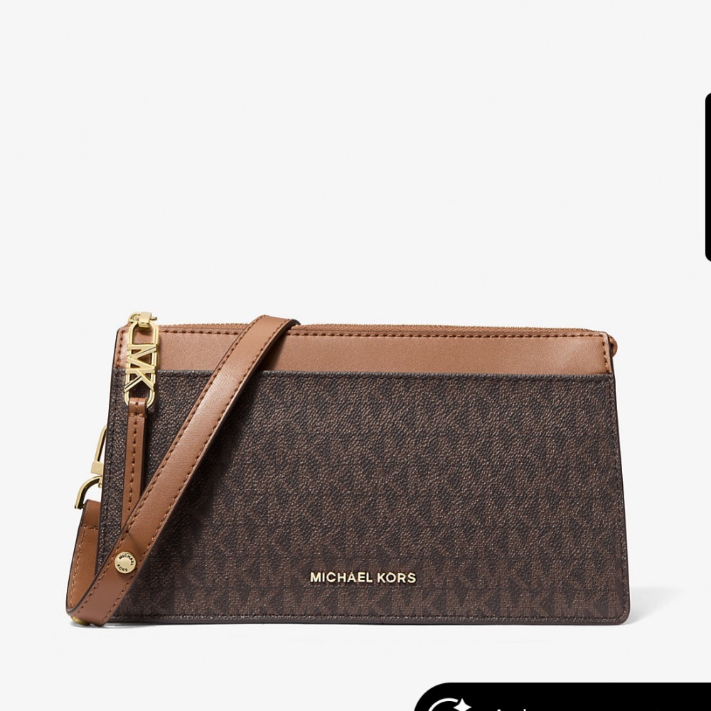 100% authentic Empire Large Signature Logo Crossbody Bag